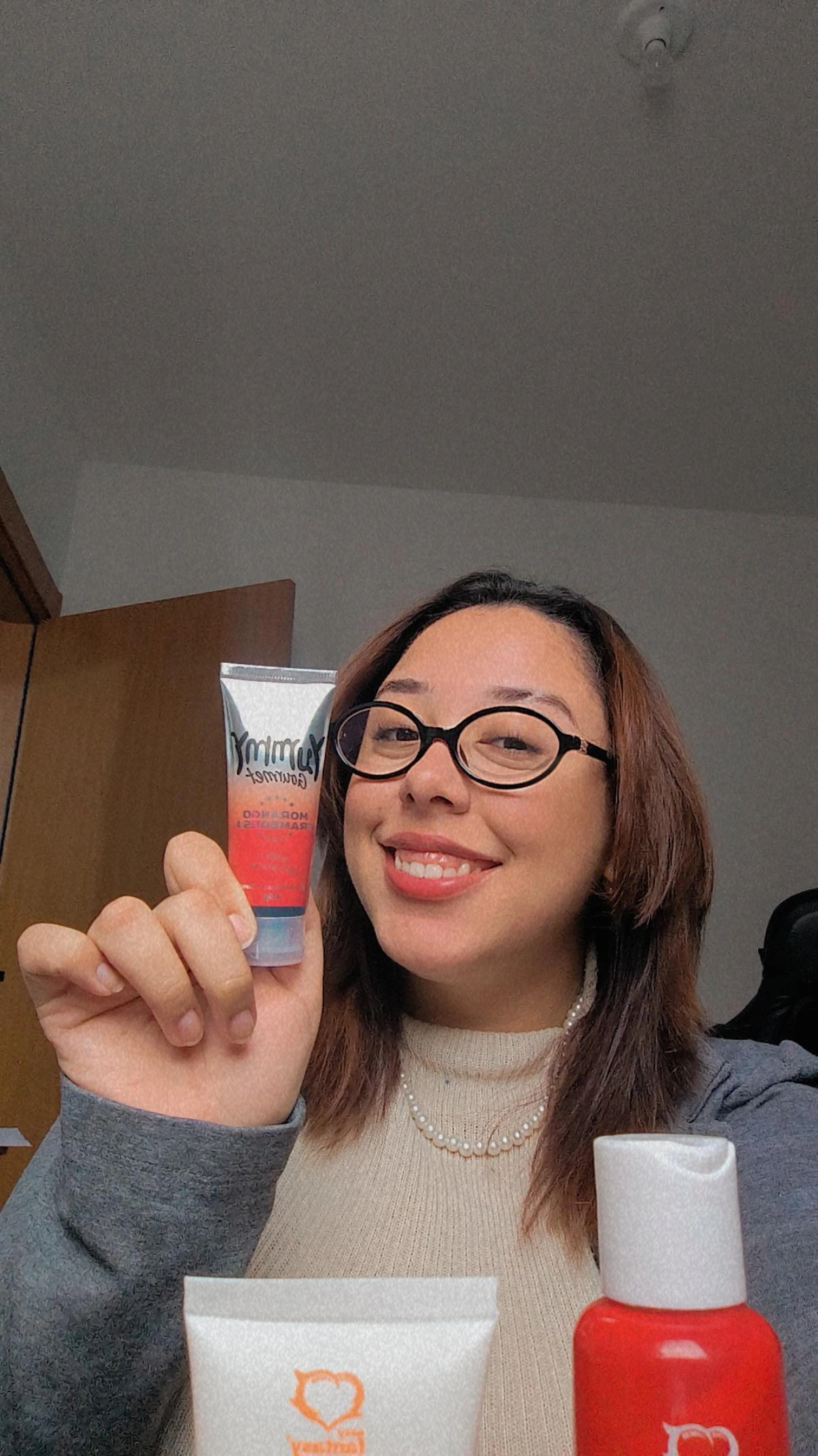 Tiff apresentando um produto selecionado